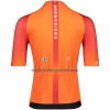 Set Fietsshirt + Korte Koersbroek 2023 INEOS Grenadiers Oranje